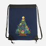 Succulents Xmas Tree-None-Drawstring-Bag-Vallina84