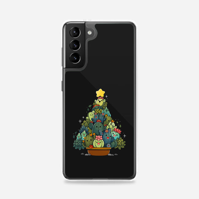 Succulents Xmas Tree-Samsung-Snap-Phone Case-Vallina84