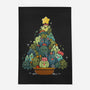 Succulents Xmas Tree-None-Outdoor-Rug-Vallina84