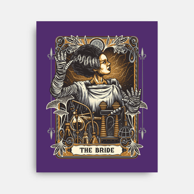 The Bride Tarot-None-Stretched-Canvas-momma_gorilla