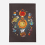 Kittens Solar System-None-Outdoor-Rug-Vallina84