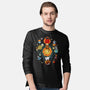 Kittens Solar System-Mens-Long Sleeved-Tee-Vallina84