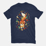 A Magic Fox-Womens-Basic-Tee-Vallina84