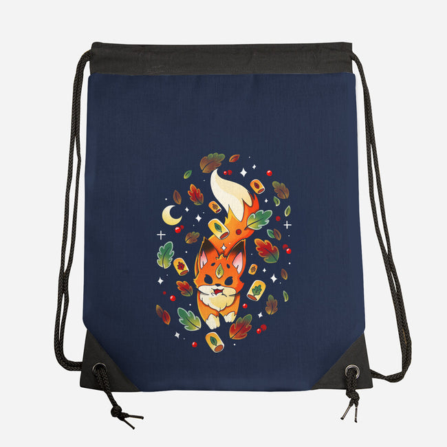 A Magic Fox-None-Drawstring-Bag-Vallina84