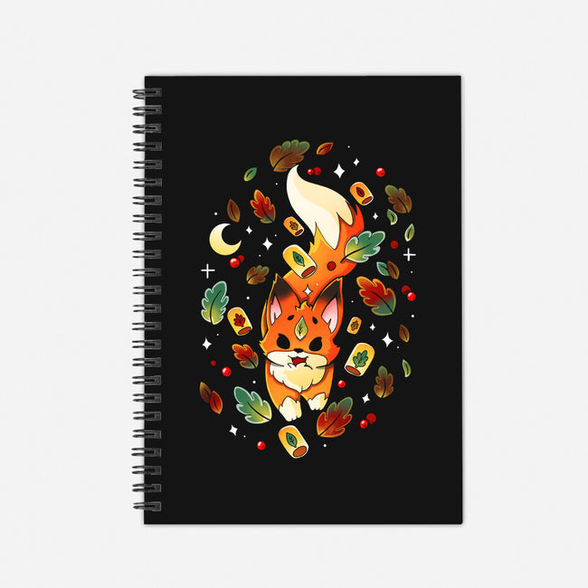 A Magic Fox-None-Dot Grid-Notebook-Vallina84