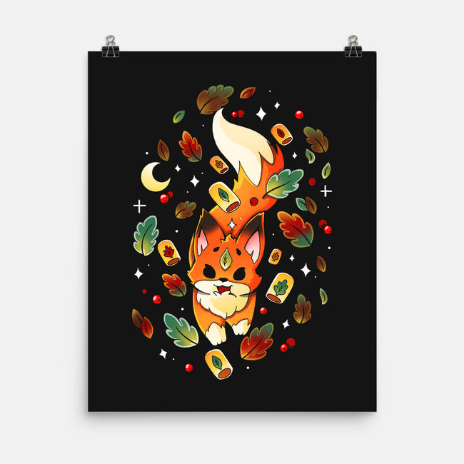 A Magic Fox-None-Matte-Poster-Vallina84