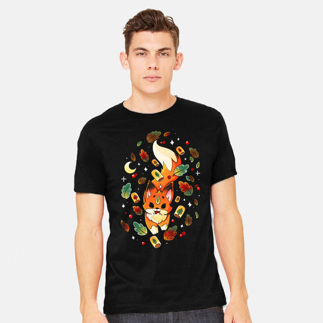 A Magic Fox-Mens-Heavyweight-Tee-Vallina84