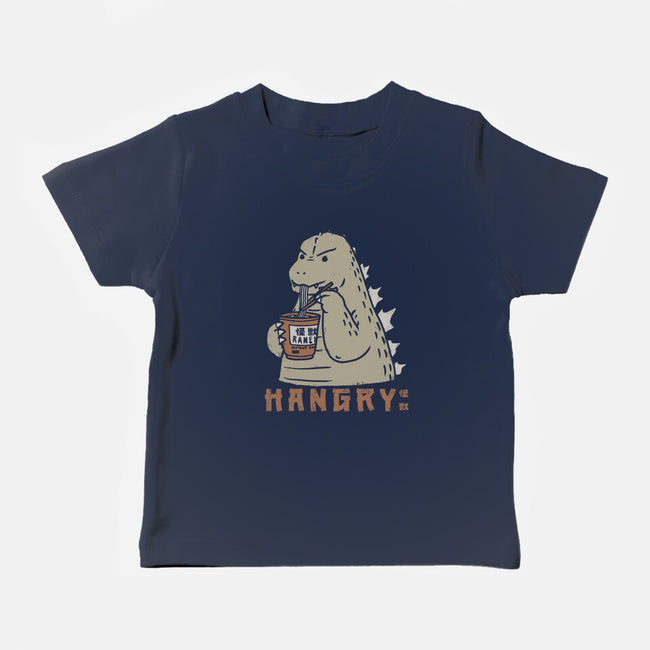 Hangry Kaiju-Baby-Basic-Tee-pigboom