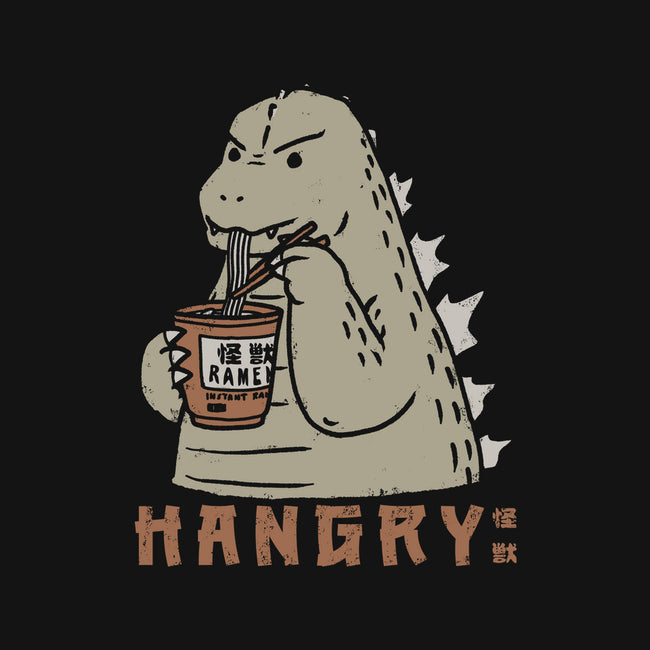 Hangry Kaiju-None-Non-Removable Cover w Insert-Throw Pillow-pigboom