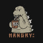 Hangry Kaiju-None-Removable Cover-Throw Pillow-pigboom