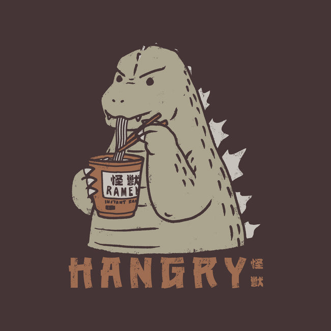 Hangry Kaiju-None-Removable Cover-Throw Pillow-pigboom
