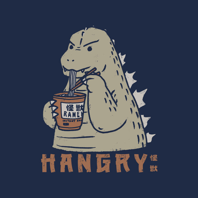 Hangry Kaiju-None-Removable Cover w Insert-Throw Pillow-pigboom