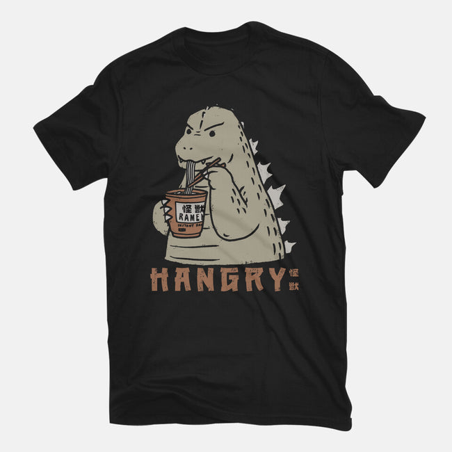 Hangry Kaiju-Unisex-Basic-Tee-pigboom