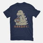 Hangry Kaiju-Womens-Fitted-Tee-pigboom