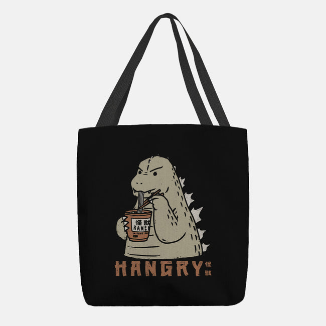 Hangry Kaiju-None-Basic Tote-Bag-pigboom