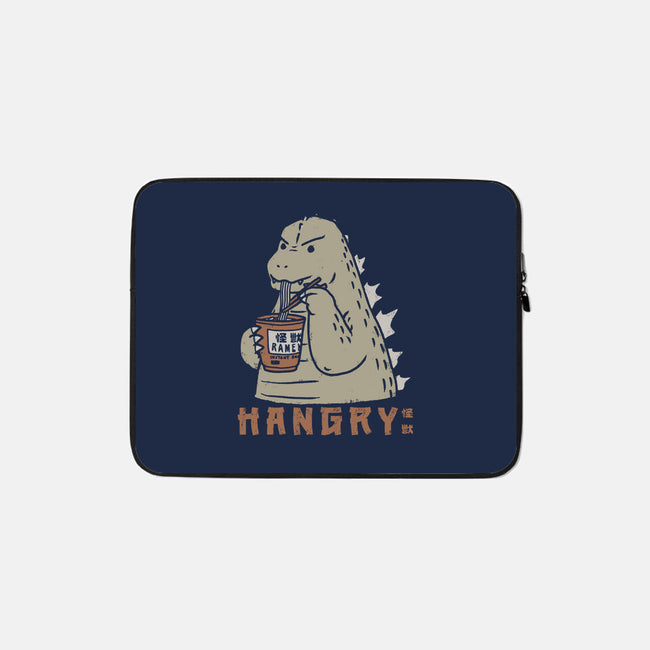 Hangry Kaiju-None-Zippered-Laptop Sleeve-pigboom