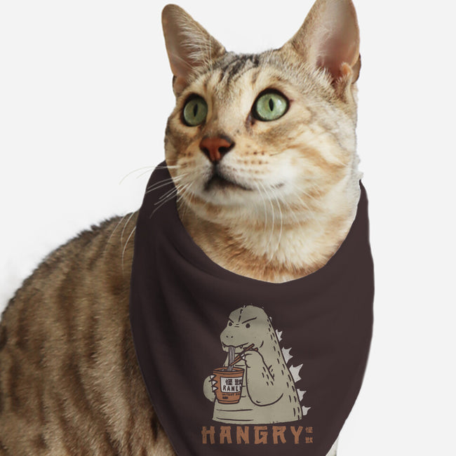 Hangry Kaiju-Cat-Bandana-Pet Collar-pigboom