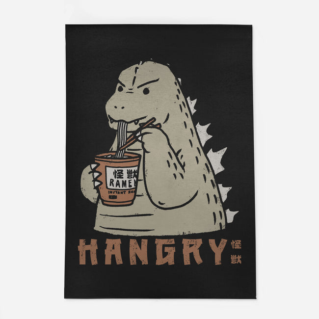 Hangry Kaiju-None-Outdoor-Rug-pigboom