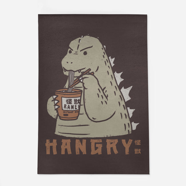 Hangry Kaiju-None-Outdoor-Rug-pigboom