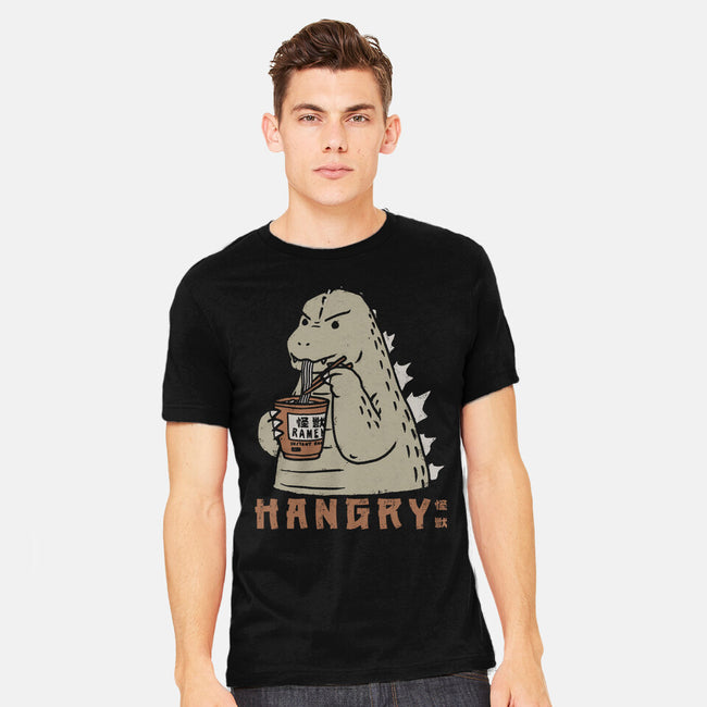 Hangry Kaiju-Mens-Heavyweight-Tee-pigboom