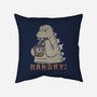 Hangry Kaiju-None-Non-Removable Cover w Insert-Throw Pillow-pigboom