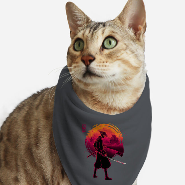 Revenge Of The Ronin-Cat-Bandana-Pet Collar-teesgeex