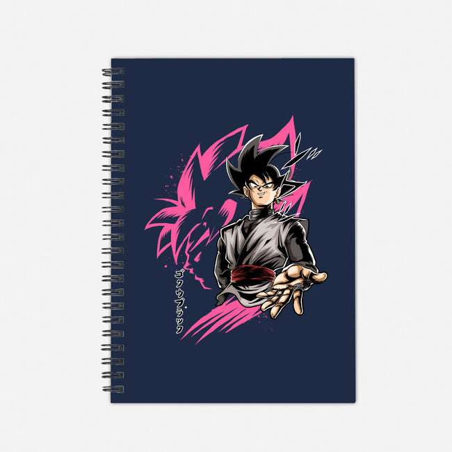 The Corrupted Saiyan-None-Dot Grid-Notebook-Diego Oliver