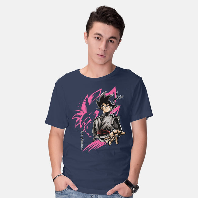 The Corrupted Saiyan-Mens-Basic-Tee-Diego Oliver