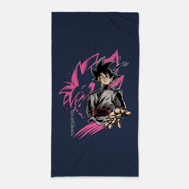 The Corrupted Saiyan-None-Beach-Towel-Diego Oliver