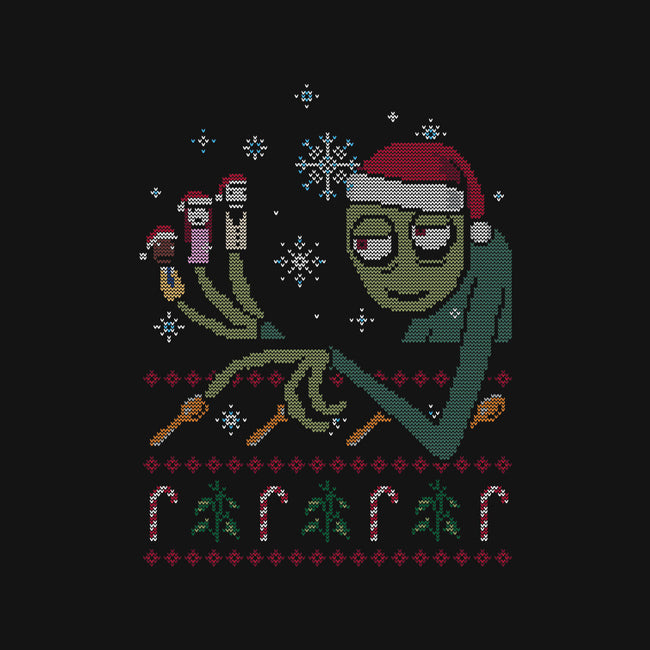 Mr. Fingers And Friends Ugly Sweater-None-Mug-Drinkware-katiestack.art