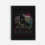 Mr. Fingers And Friends Ugly Sweater-None-Dot Grid-Notebook-katiestack.art