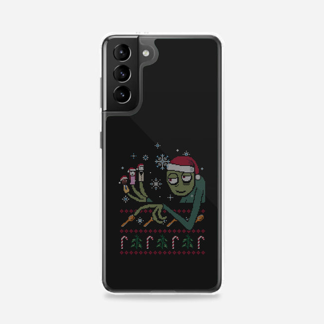Mr. Fingers And Friends Ugly Sweater-Samsung-Snap-Phone Case-katiestack.art