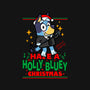 Have A Holly Bluey Christmas-Unisex-Baseball-Tee-Boggs Nicolas
