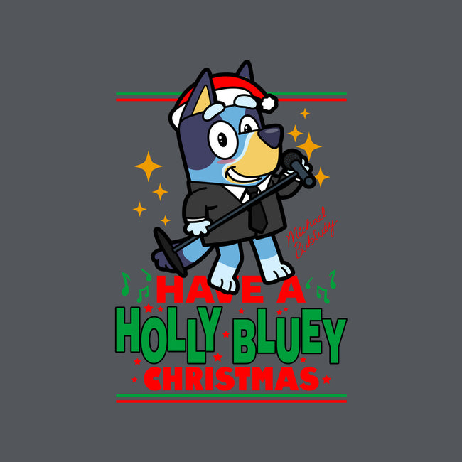 Have A Holly Bluey Christmas-None-Memory Foam-Bath Mat-Boggs Nicolas