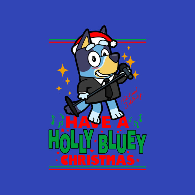 Have A Holly Bluey Christmas-Youth-Basic-Tee-Boggs Nicolas