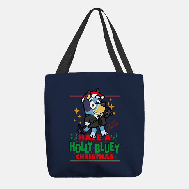 Have A Holly Bluey Christmas-None-Basic Tote-Bag-Boggs Nicolas