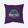 Winky Frog-None-Removable Cover-Throw Pillow-dalethesk8er