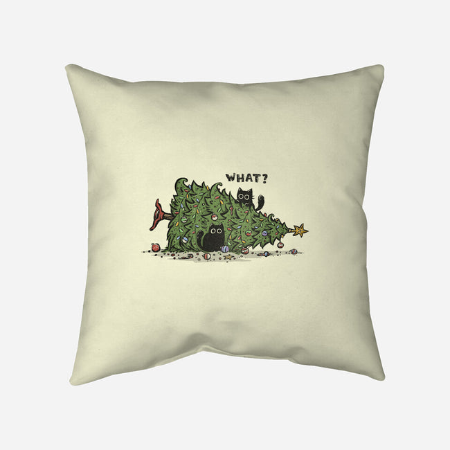 Christmas Accident-None-Removable Cover-Throw Pillow-kg07