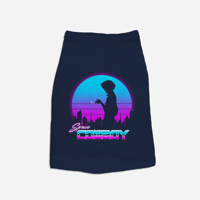 A Retro Space Cowboy-Dog-Basic-Pet Tank-ddjvigo