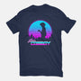 A Retro Space Cowboy-Womens-Fitted-Tee-ddjvigo