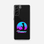 A Retro Space Cowboy-Samsung-Snap-Phone Case-ddjvigo