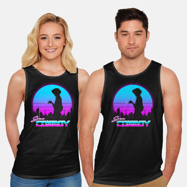 A Retro Space Cowboy-Unisex-Basic-Tank-ddjvigo