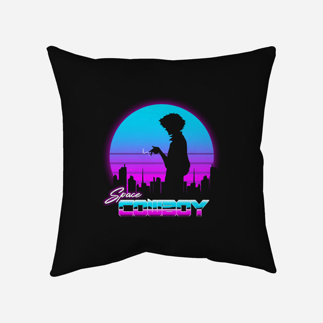 A Retro Space Cowboy-None-Removable Cover w Insert-Throw Pillow-ddjvigo