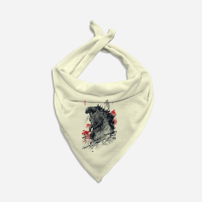 Fear The God Of Destruction-Dog-Bandana-Pet Collar-ddjvigo