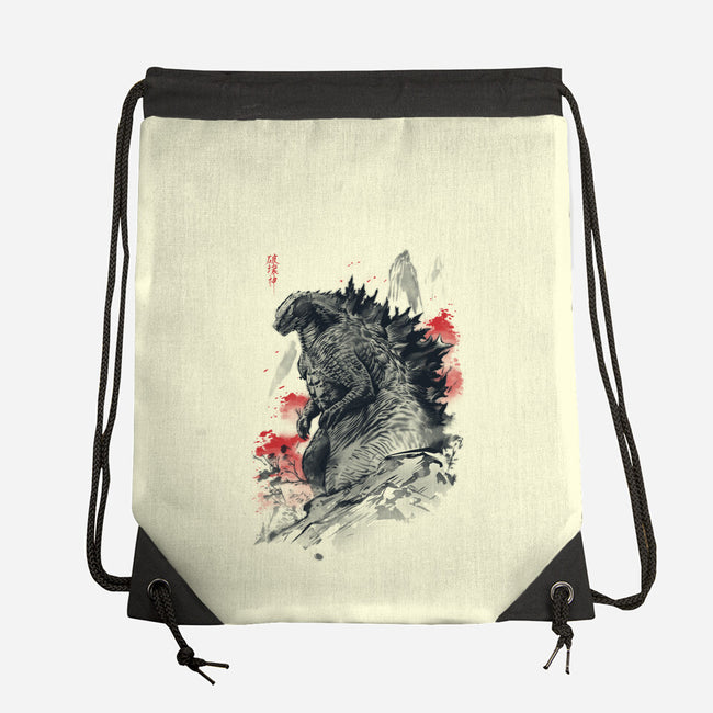 Fear The God Of Destruction-None-Drawstring-Bag-ddjvigo