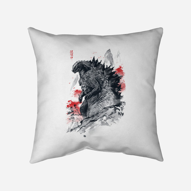 Fear The God Of Destruction-None-Non-Removable Cover w Insert-Throw Pillow-ddjvigo