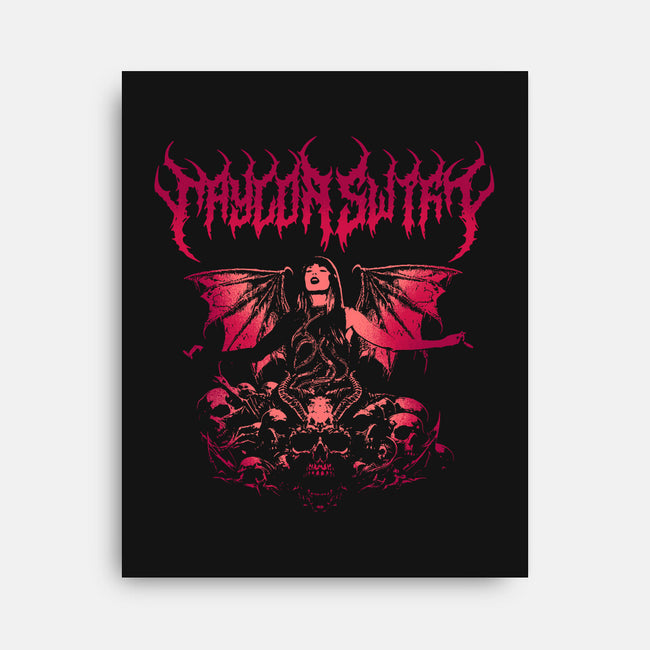 Taylor Swift Death Metal-None-Stretched-Canvas-sachpica