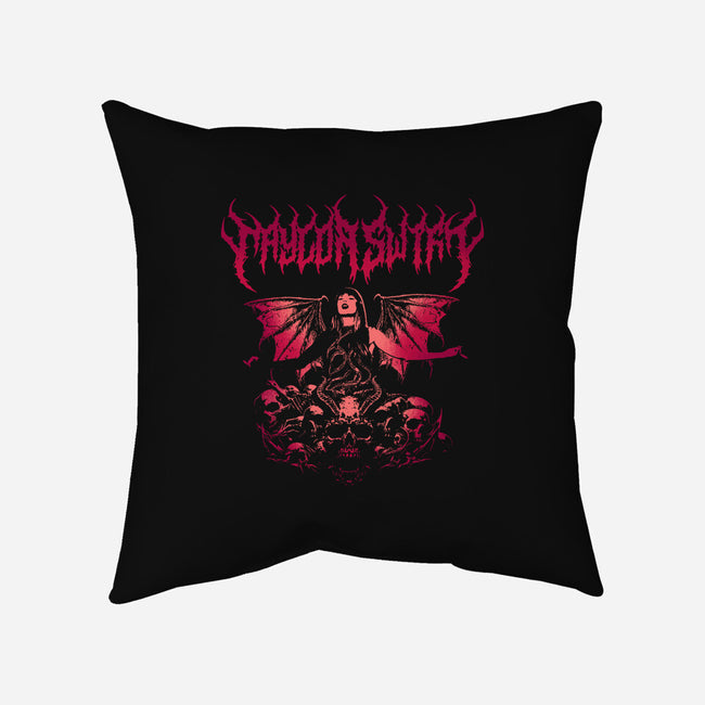 Taylor Swift Death Metal-None-Non-Removable Cover w Insert-Throw Pillow-sachpica