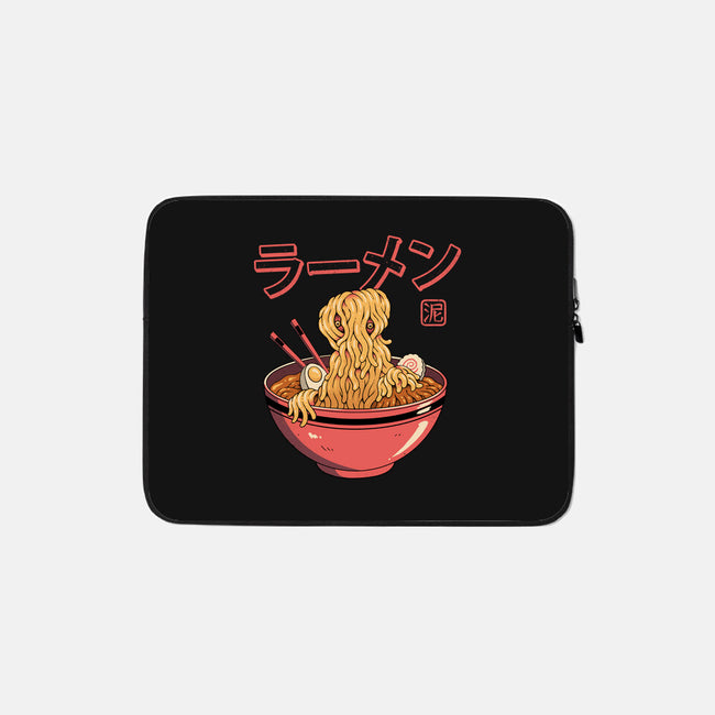 Ramen Ooze Monster-None-Zippered-Laptop Sleeve-vp021