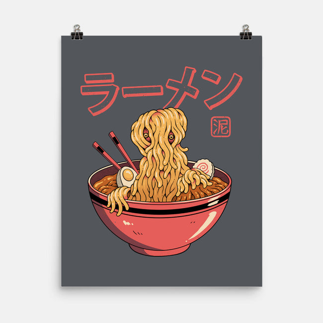 Ramen Ooze Monster-None-Matte-Poster-vp021